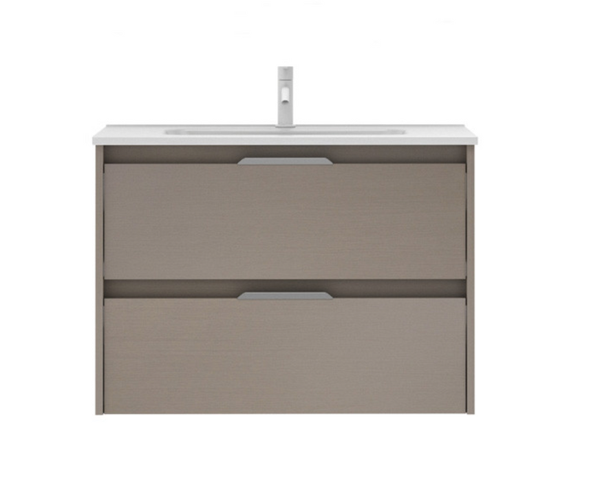 Suki Matt Smoke 600 Vanity with Basin