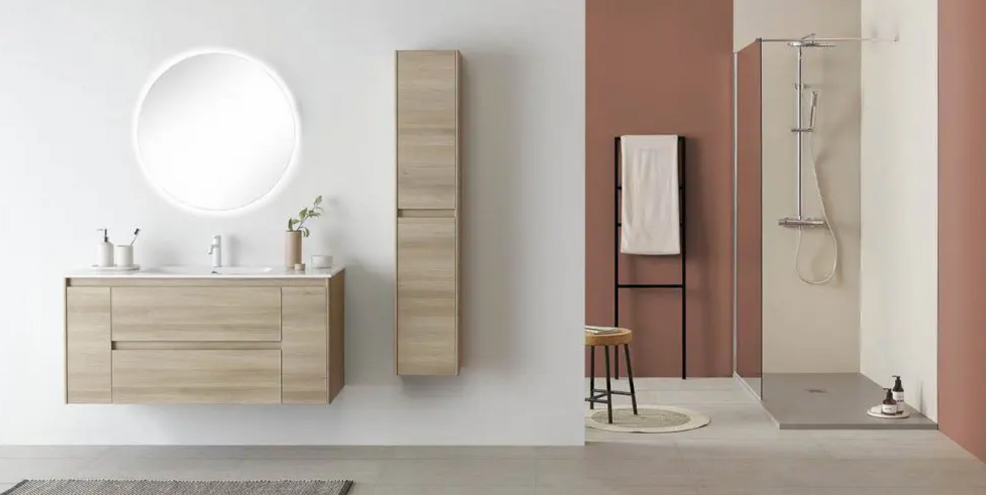 Alfa Oak 1500 Tall Cabinet