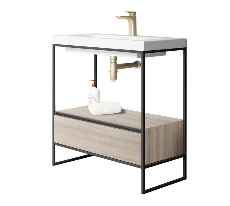 Mode White Marble 1200 Tall Column Unit