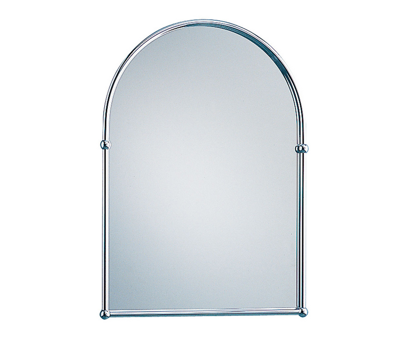 Holborn Chrome Traditional Arched Mirror