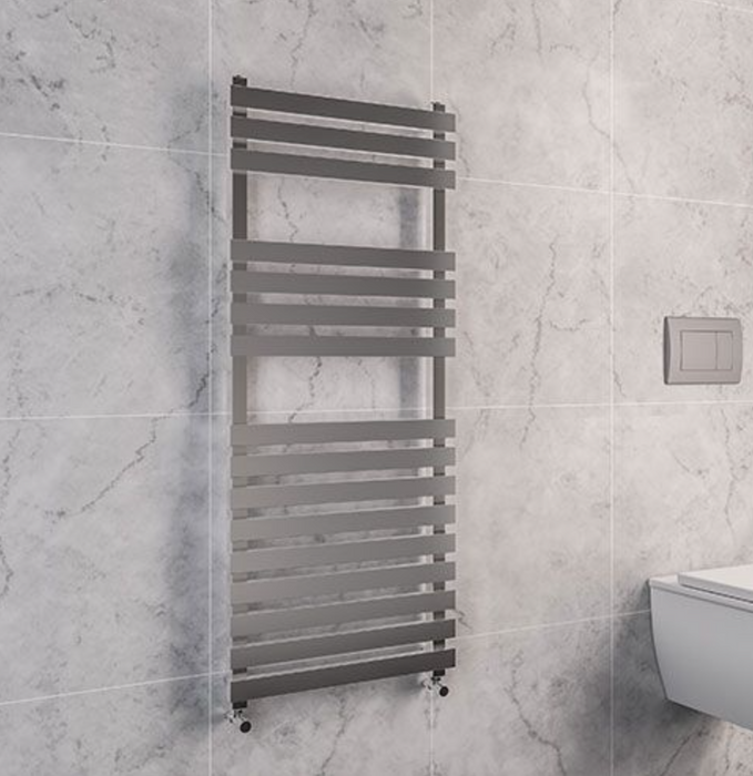 Cima Chrome Designer Towel Rail 500 x 1200mm