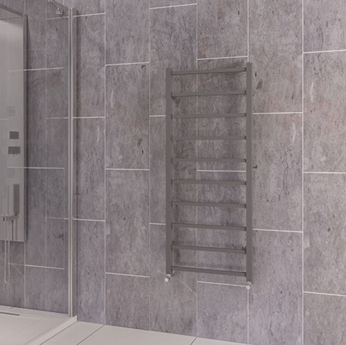 Sera Black Designer Towel Rail 600 x 800mm