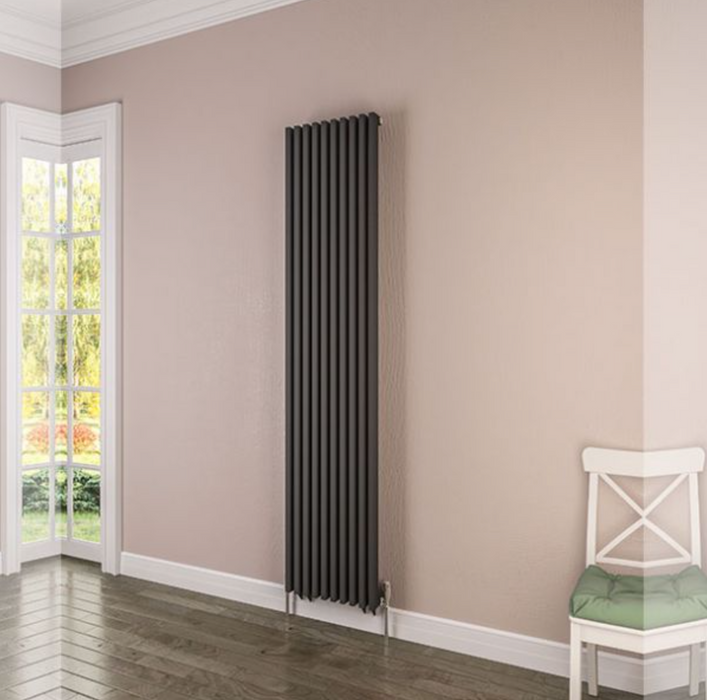 Desio White Steel Vertical Designer Radiator 500 x 1800mm