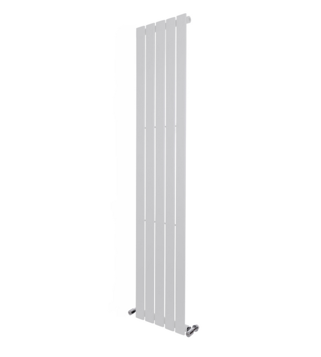 Vibe Single White Designer Radiator 380 x 1600mm