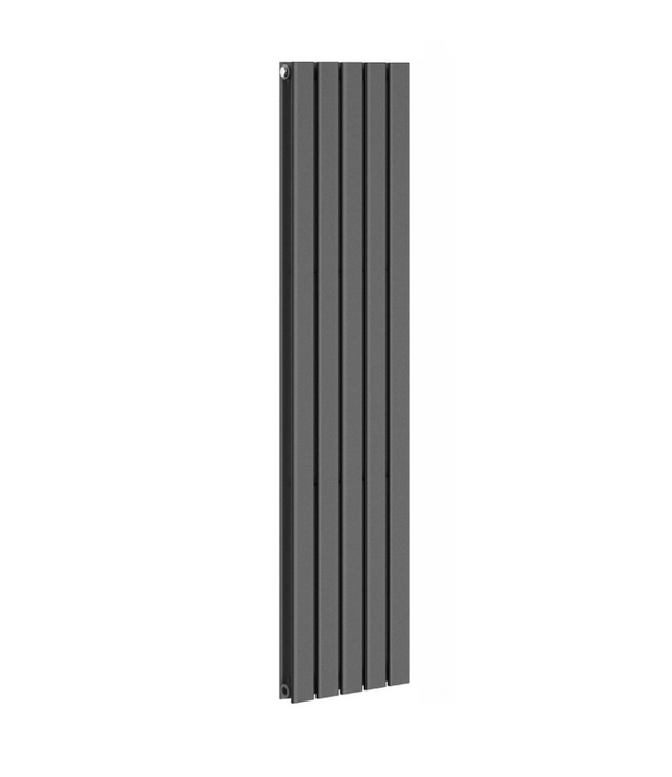 Vibe Double Anthracite Designer Radiator 380 x 1800mm