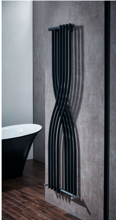 Contour Gemometric Anthracite Designer Radiator 450 x 1780mm