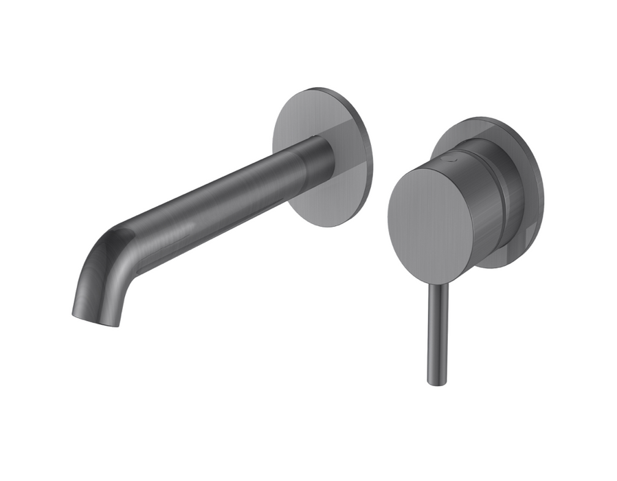 Mineral Chrome Wall Mounted Basin Mixer