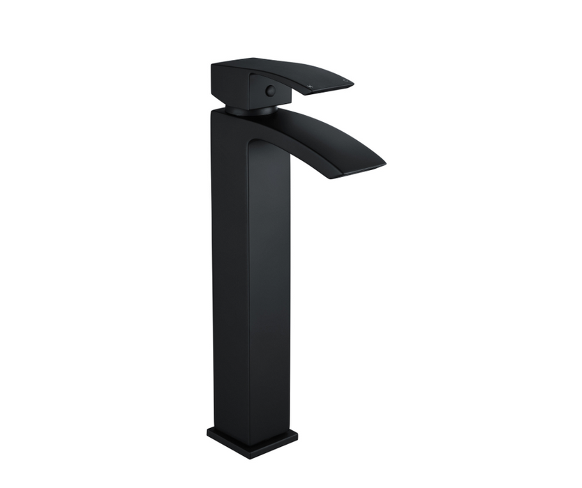 Onyx Matt Black Tall Basin Mixer