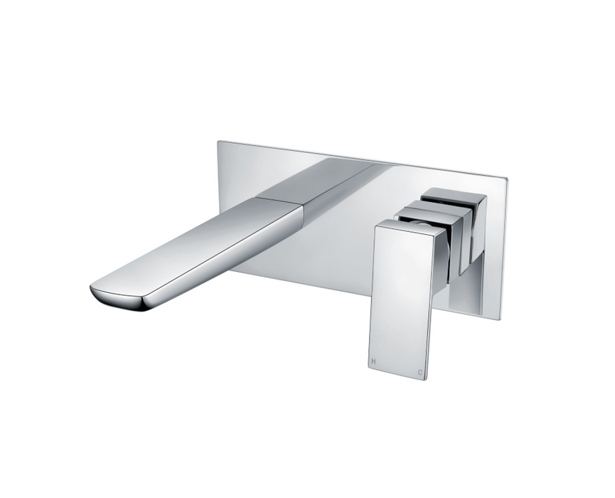 Alto Chrome Wall Mounted Basin Mixer