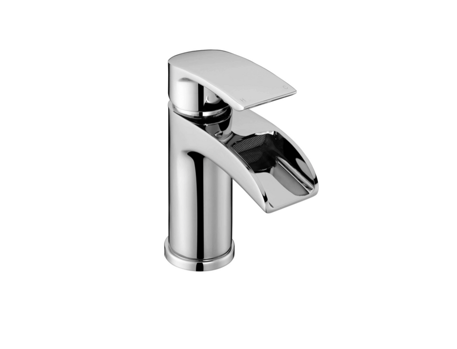 Flo Chrome Basin Mixer with Click-Clack Waste
