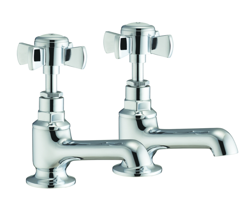 Holborn Victorian Chrome Bath Taps