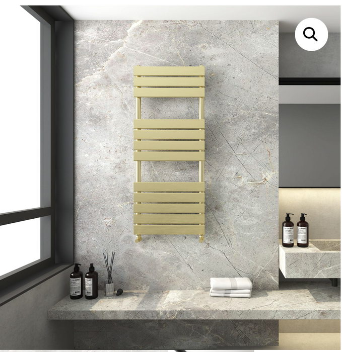 Rimini Noir Black Radiator 1200 x 500mm