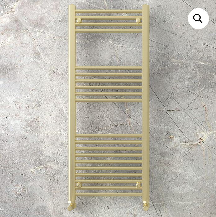 Tivoli Chrome Towel Radiator 1200 x 500mm