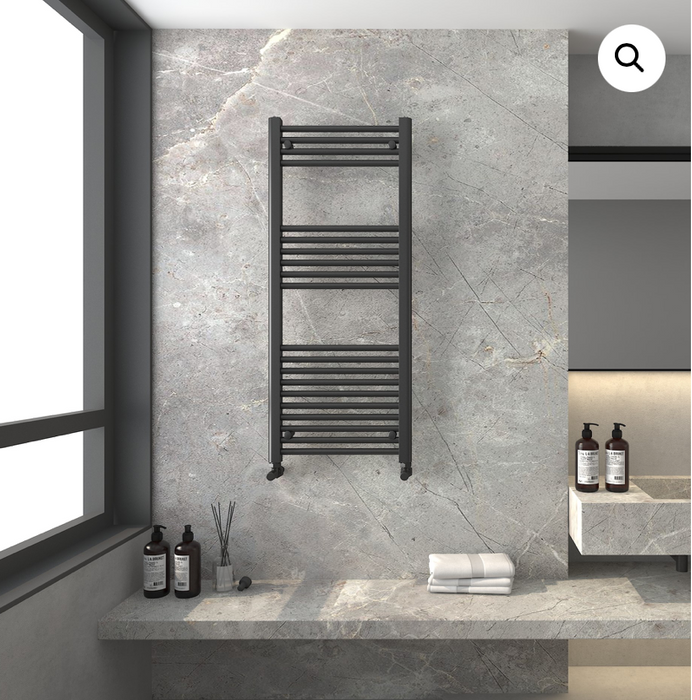 Tivoli Chrome Towel Radiator 1200 x 500mm