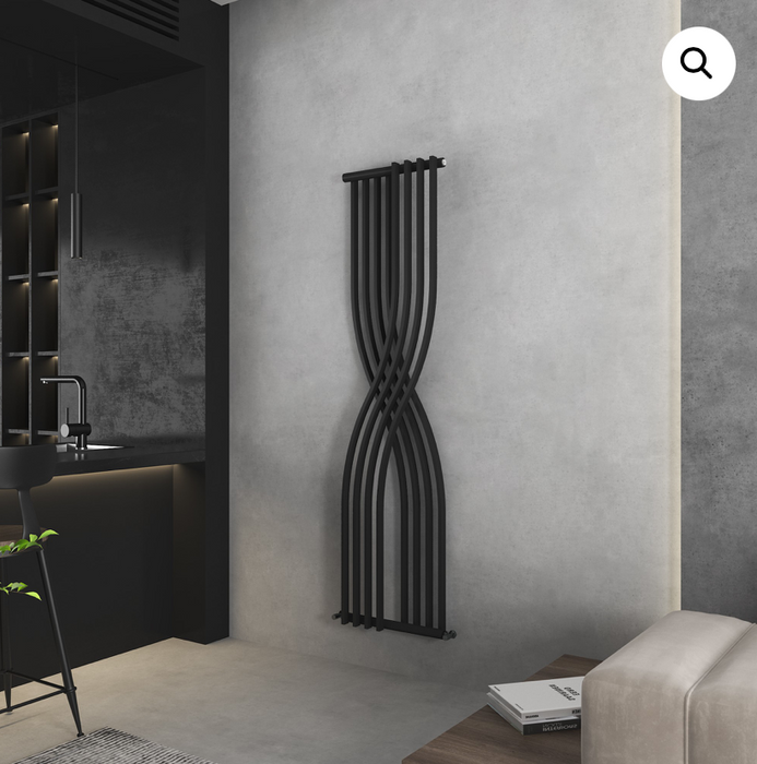 Verona Anthracite Towel Radiator 1775 x 450mm
