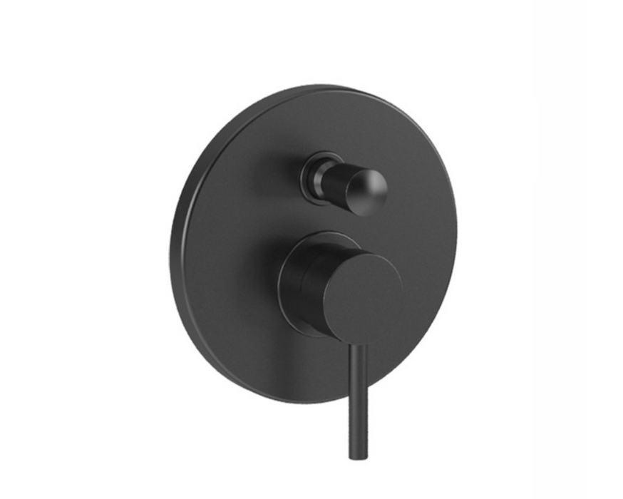 Vibe Matt Black 2 Way Concealed Shower Valve