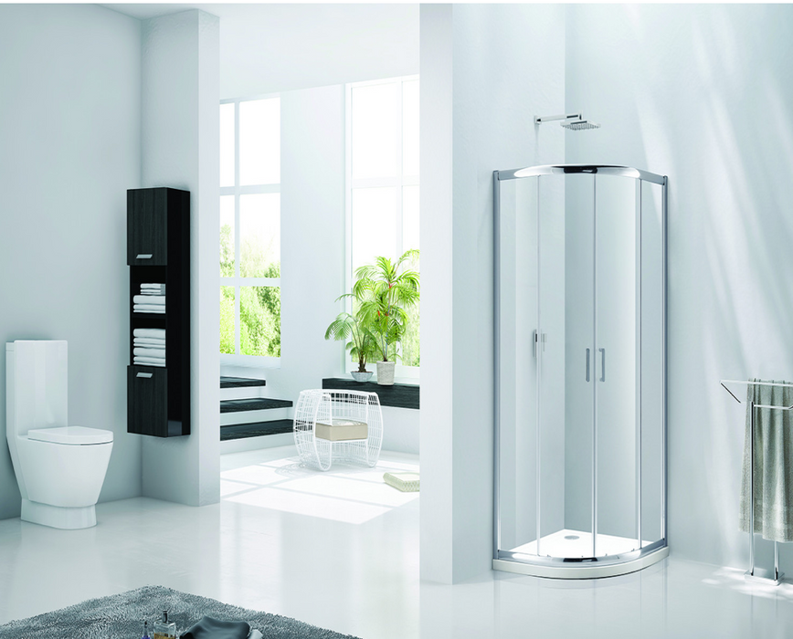 Purity Quadrant Shower Enclosure 900 x 900mm with Shower Tray