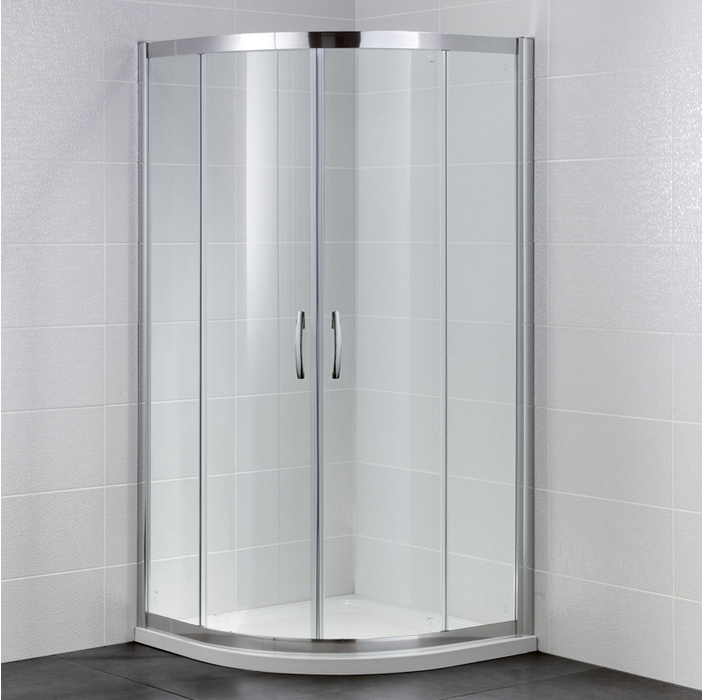 Identiti 2 Door Offset Quadrant 6mm Shower Enclosure 1200 x 800mm