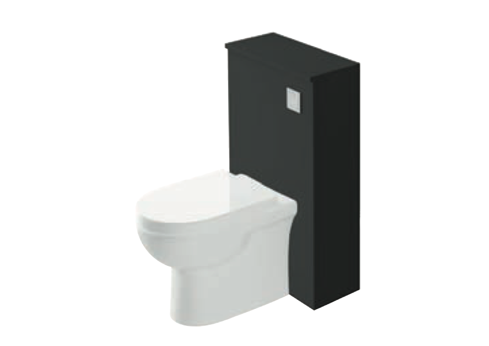 Azure Forest Green 500 BTW Unit with Pan and Soft Close Seat