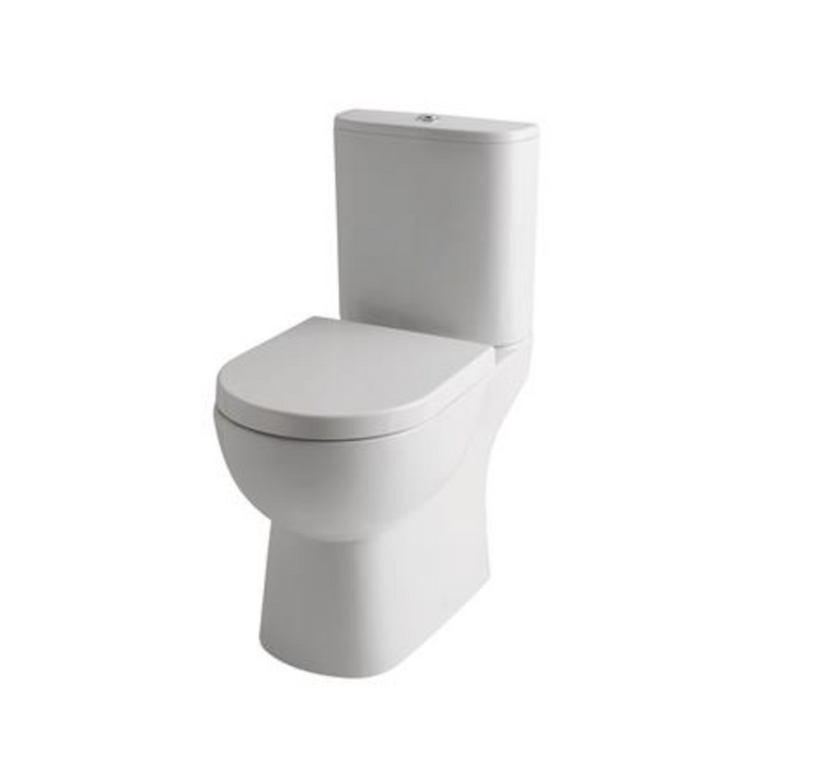 Farringdon Close Coupled Pan with Cistern & Soft Close Seat