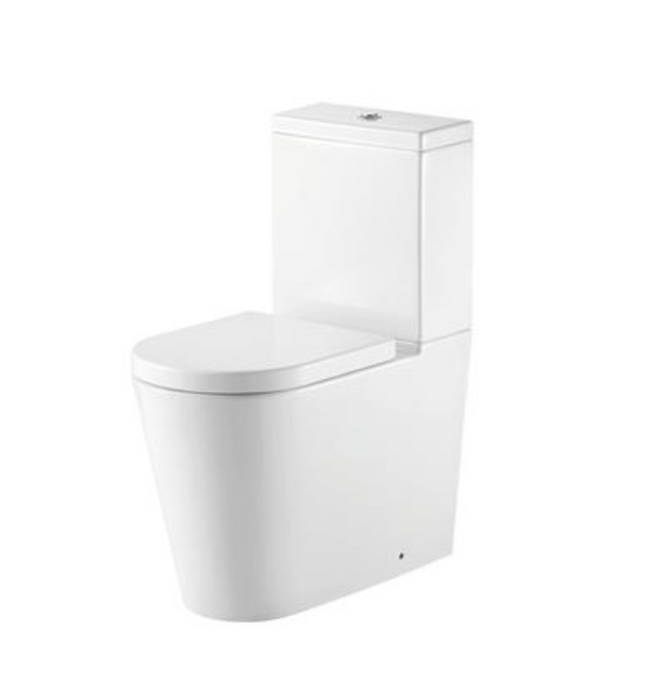 Metro Short Projection CC BTW Pan with Cistern and Soft Close Seat