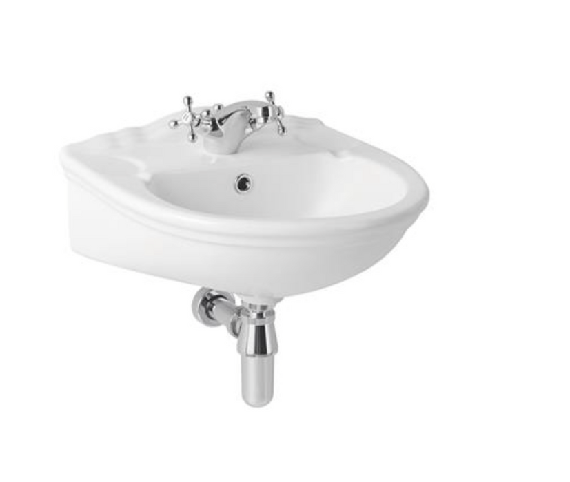 Tamarind 465 Traditional White Basin 2TH