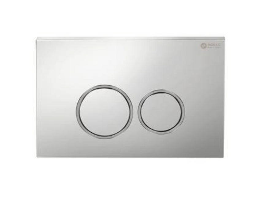 R Series Silver Grey Push Plate