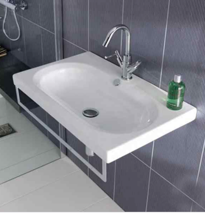 Perlita 1060 Wall Hung Basin with Towel Holder