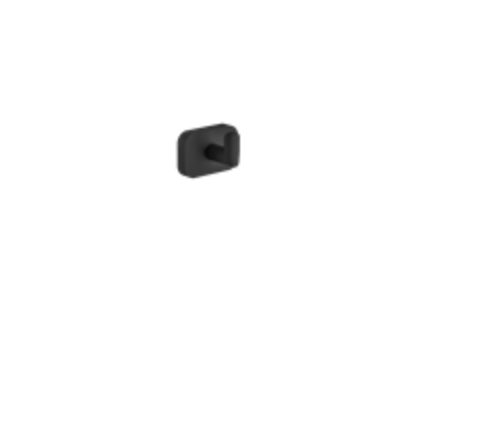 Asti Black Curved Robe Hook