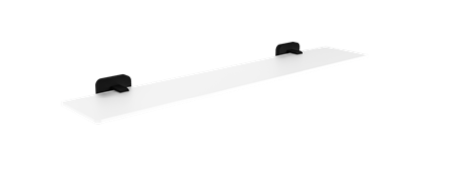 Asti Black Glass Shelf