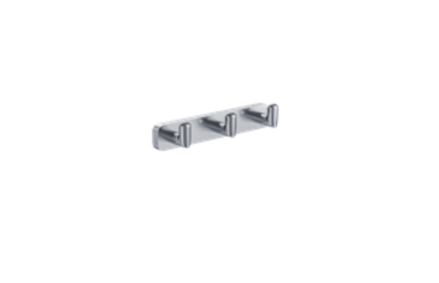 Asti Chrome Triple Robe Hook