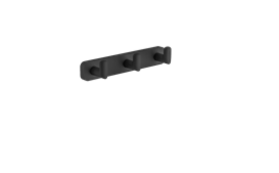 Asti Chrome Triple Robe Hook