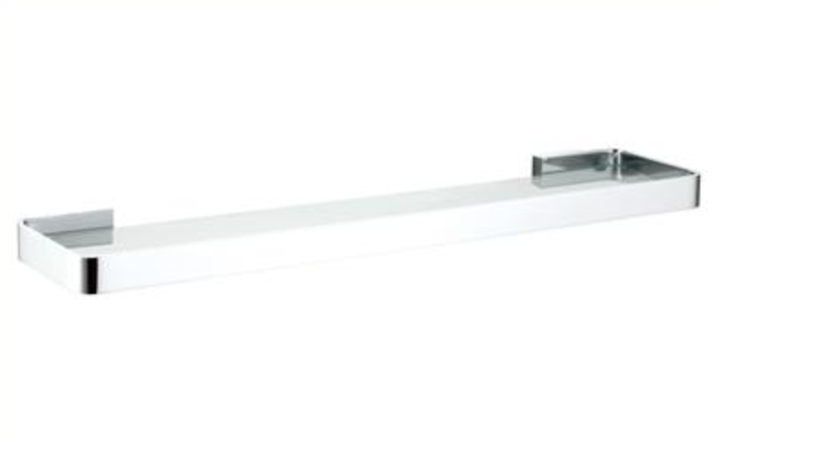 Vercelli Solid Brass Glass Shelf