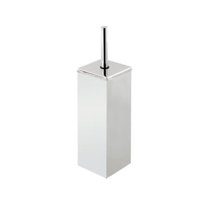 Rimini Solid Brass Glass Brush Holder