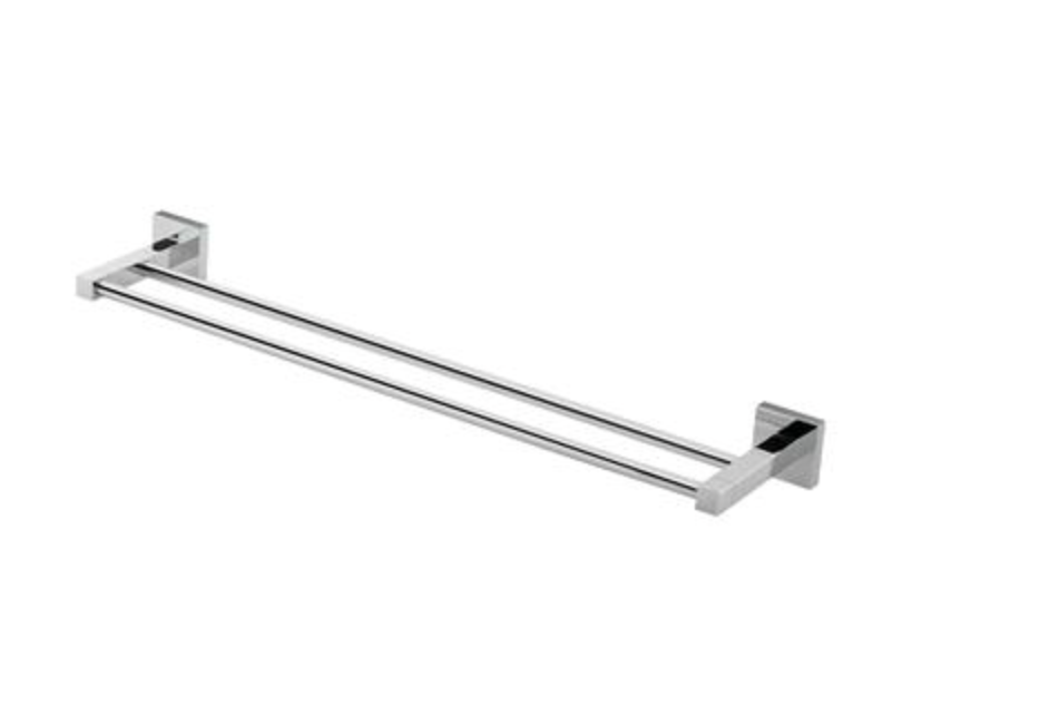 Rimini Solid Brass Single Towel Rail