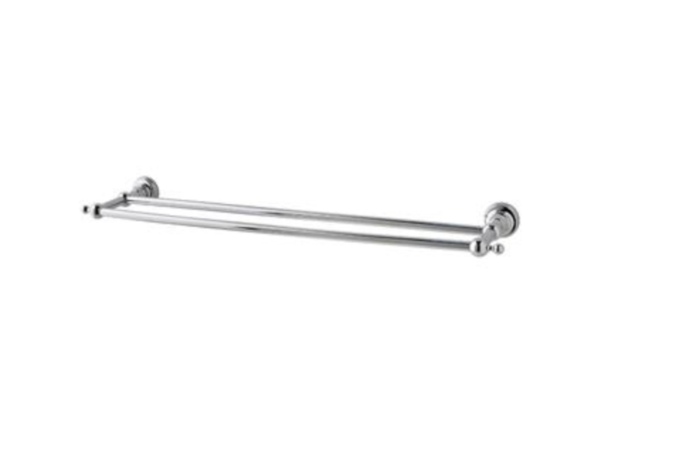 Rockingham Solid Brass Towel Shelf