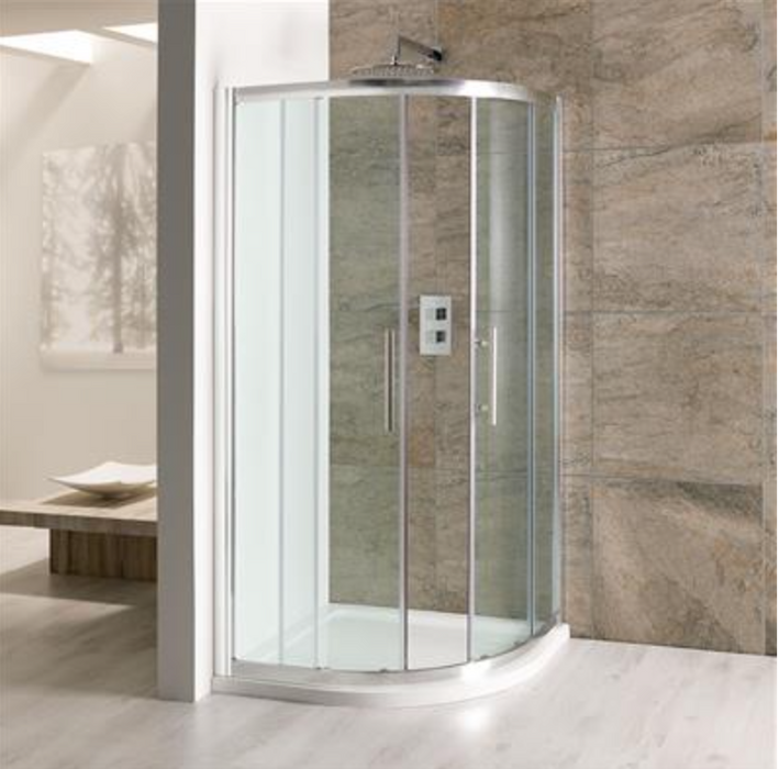 Volente Quadrant 6mm Sliding Door Enclosure 900mm