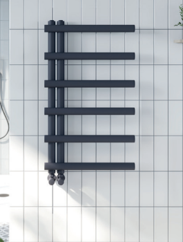 Carlo Anthracite Towel Radiator 850mm x 500mm