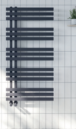 Elizabeth Anthracite Towel Radiator 1200mm x 500mm