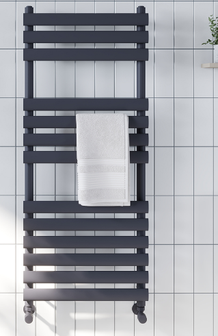 Instyle Anthracite Towel Radiator 800mm x 500mm