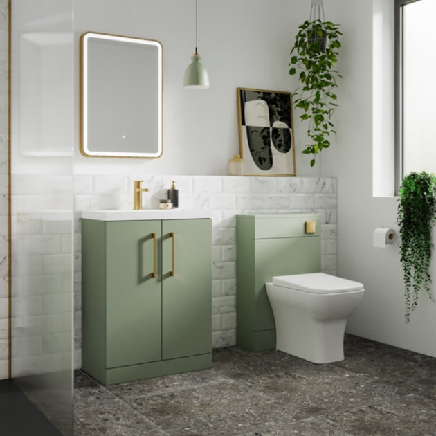 Nuie Ava Back to Wall Rimless Toilet inc Soft Close Seat