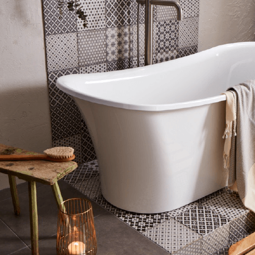 Avebury Stone Resin Freestanding Bath