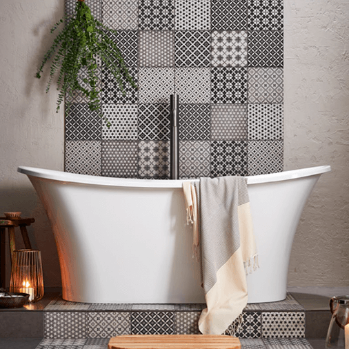 Avebury Stone Resin Freestanding Bath