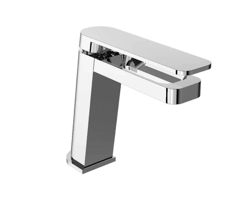 JTP AXEL Chrome Single Lever Basin Mixer ‰ÛÒ Select Handle Colour