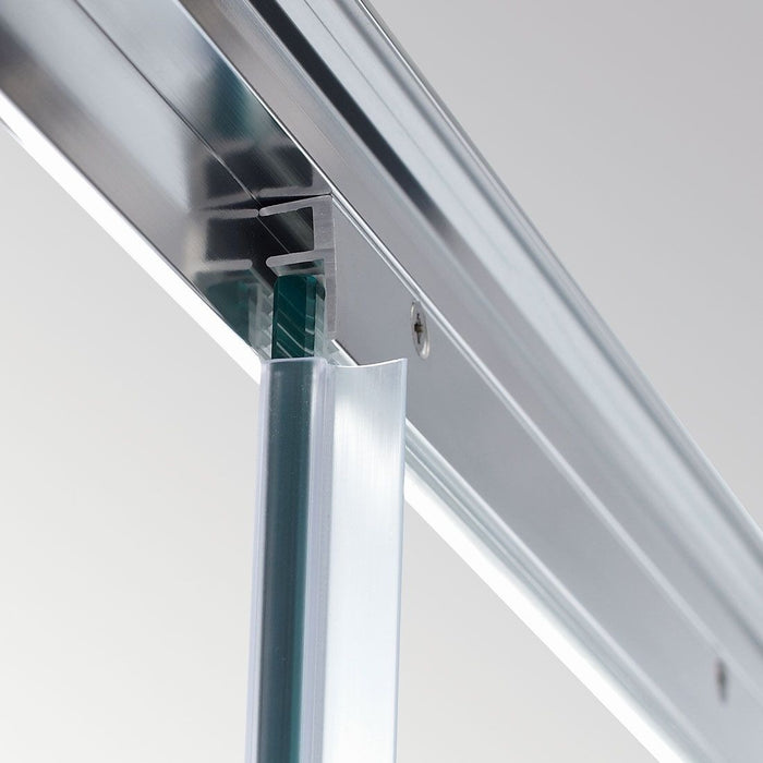 Elle 1100x900mm Sliding Shower Enclosure 6mm Tempered Glass Shower Cubicle