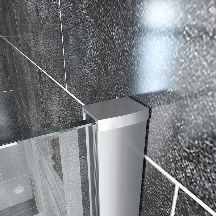 Elle 1400x900mm Sliding Shower Enclosure 8mm Easy Clean Glass Cubicle