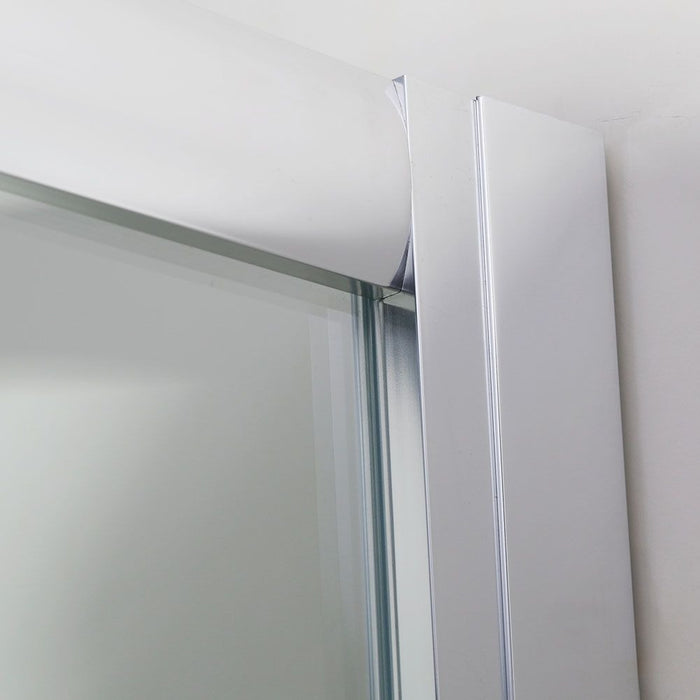 Elle 1200x800mm Sliding Shower Enclosure 6mm Tempered Glass Shower Cubicle
