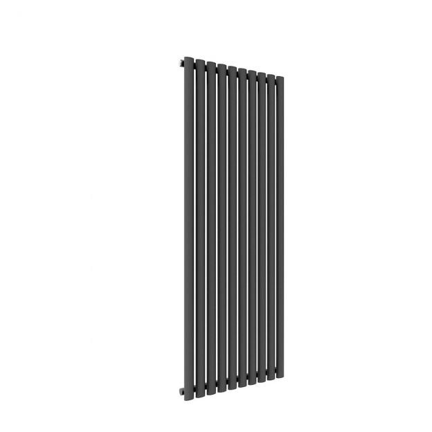 Elle 1600x590mm Anthracite Single Panel Slim Designer Grey Radiator Vertical Radiator
