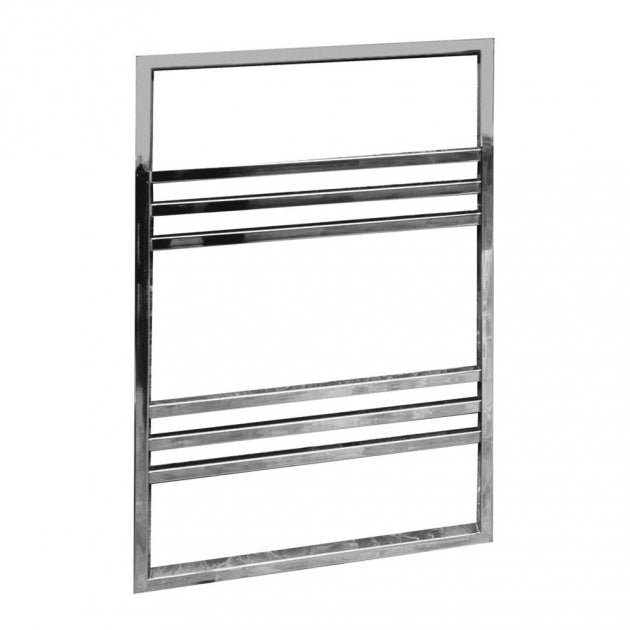 Boxford Designer 800mm x 500mm Chrome Square Radiator