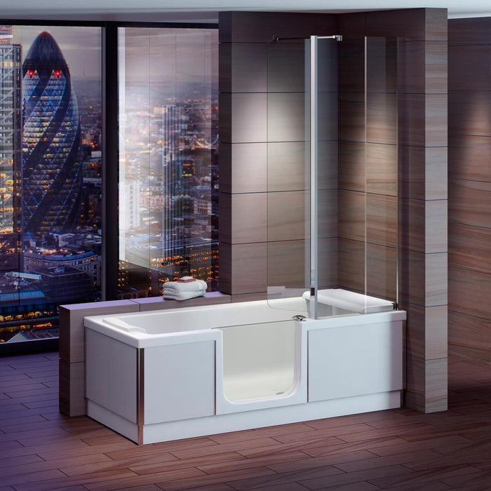 Trojan Style Easy Walk In Bath 1800 x 800mm LH